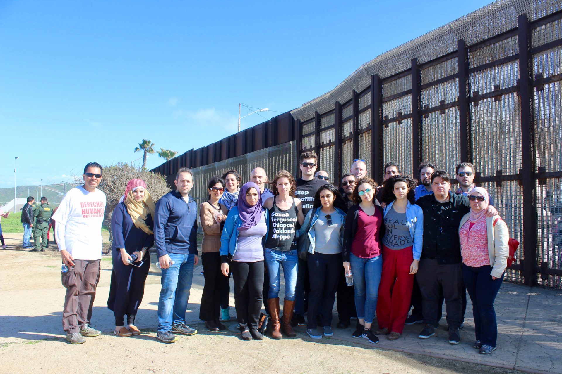 In February 2017, the staff and Steering Committee of the US Campaign for the Palestinian Rights traveled from San Diego, CA to the U.S./Mexico border to see for ourselves what is happening at the border.