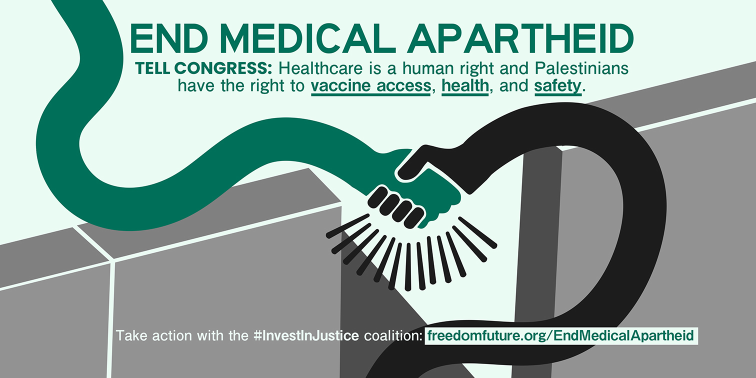 End Medical Apartheid banner