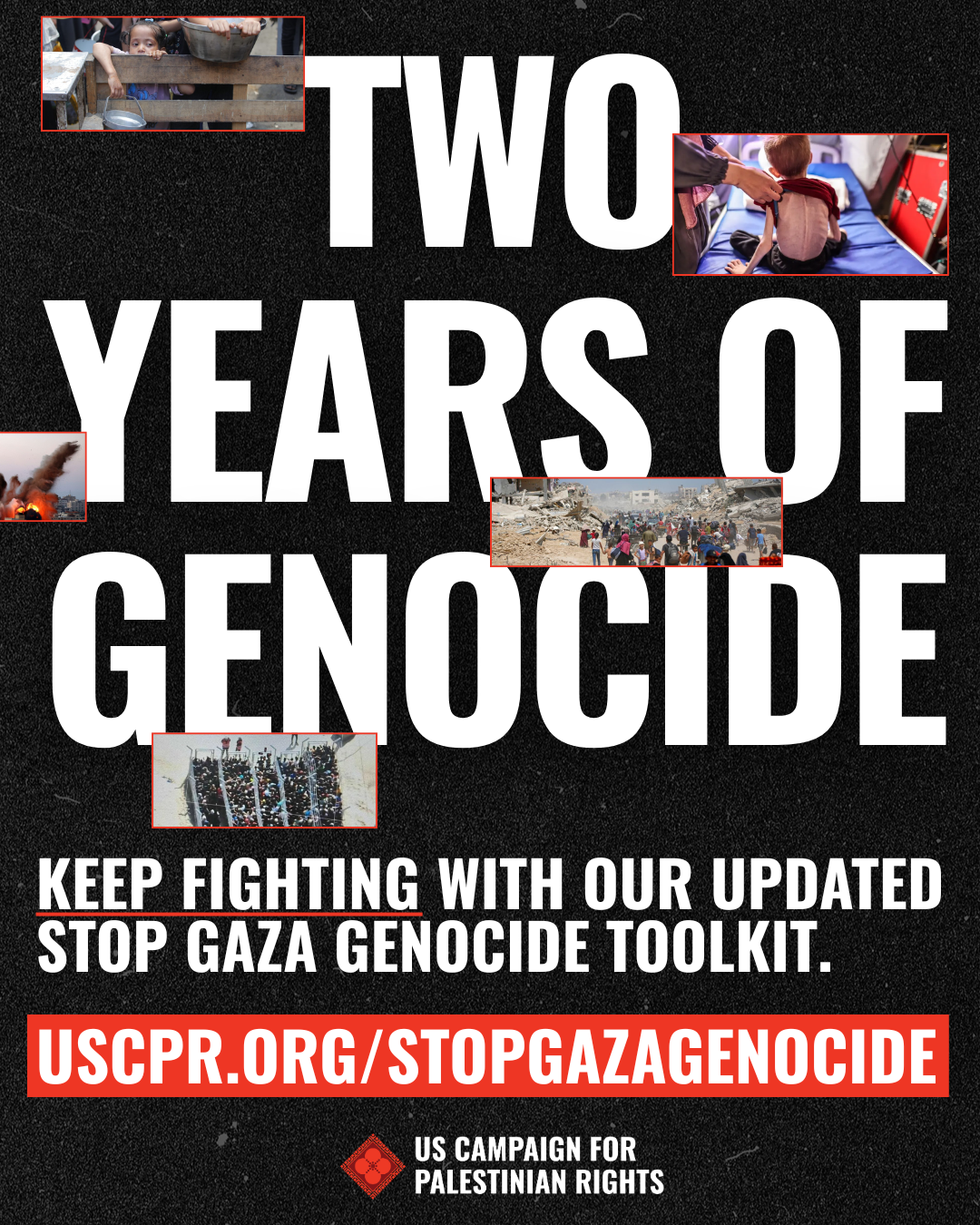 Two Years of Genocide